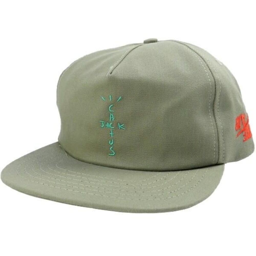 2019 Nike Jordan Travis Scott Cactus Jack Highest Snapback Hat II Olive New